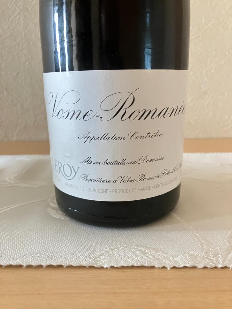 ボ*バ様 ドメーヌ・ルロワ　ヴォーヌ・ロマネ2004（二次流通品ではありません）