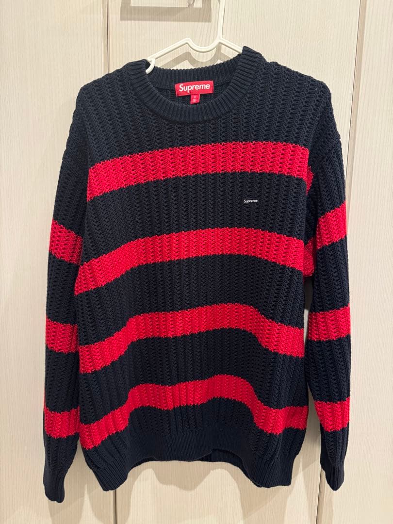 トップス Supreme Loose Gauge Stripe Sweater