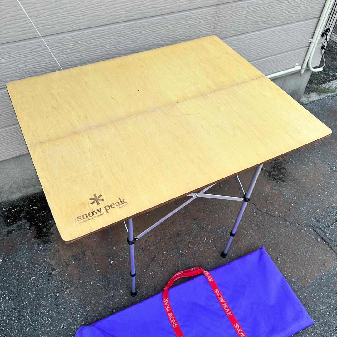 スノーピーク アジャスタブル フォールディングテーブル