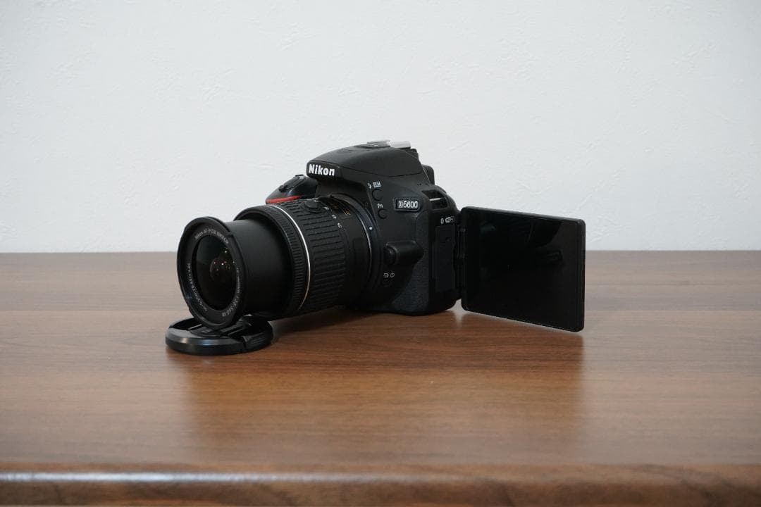 【ショット数3509枚】Nikon D5600 標準レンズ＋バッテリー2個付き