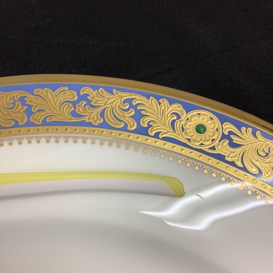 た*ん様 新品　ノリタケ　Noritake グランブロシェ 4枚　27.5 プレ