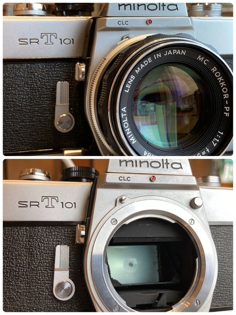 minolta srt101 ★美品＊完動品★緑のロッコール★作例多数＊保証付
