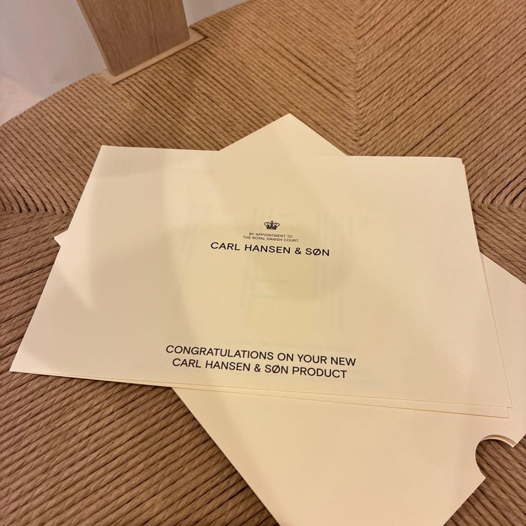 【正規品】カールハンセン＆サン CH24 Yチェア オーク材×ソープ仕上げ