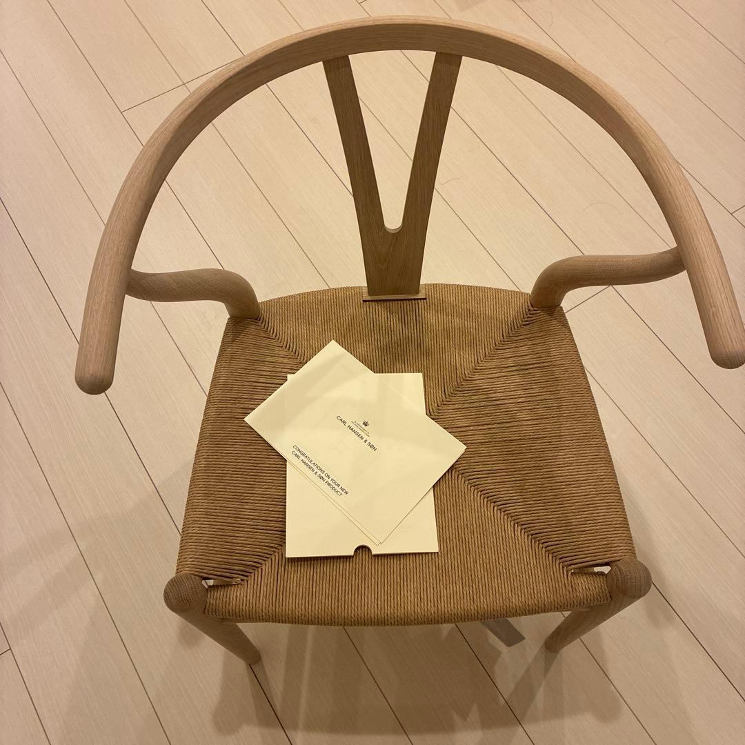 【正規品】カールハンセン＆サン CH24 Yチェア オーク材×ソープ仕上げ