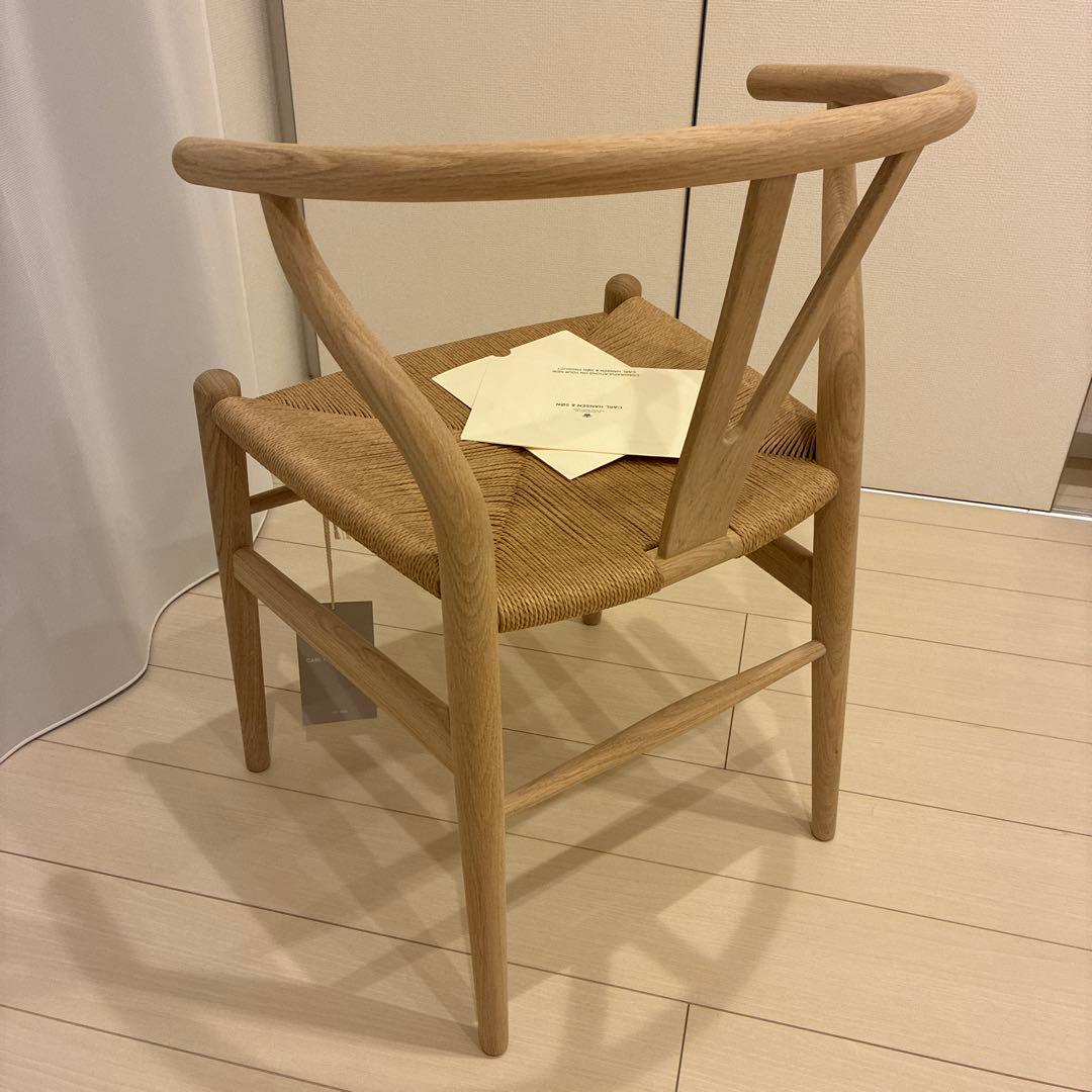 【正規品】カールハンセン＆サン CH24 Yチェア オーク材×ソープ仕上げ