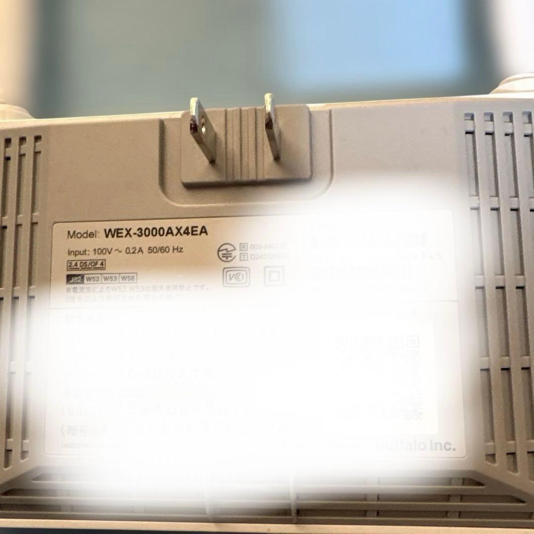 buffalo wsr-6000ax8/dmb wex-3000ax4ea付