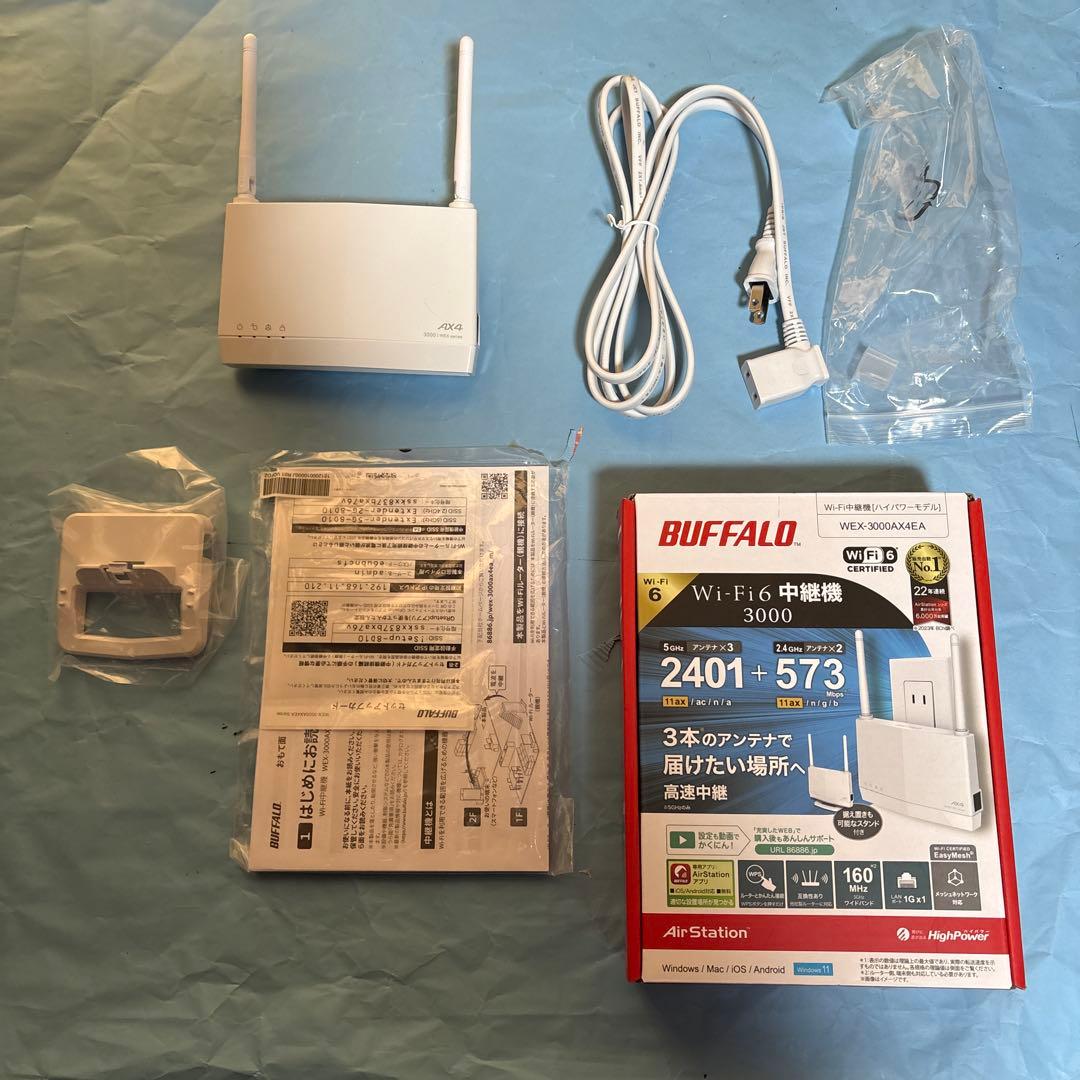 buffalo wsr-6000ax8/dmb wex-3000ax4ea付