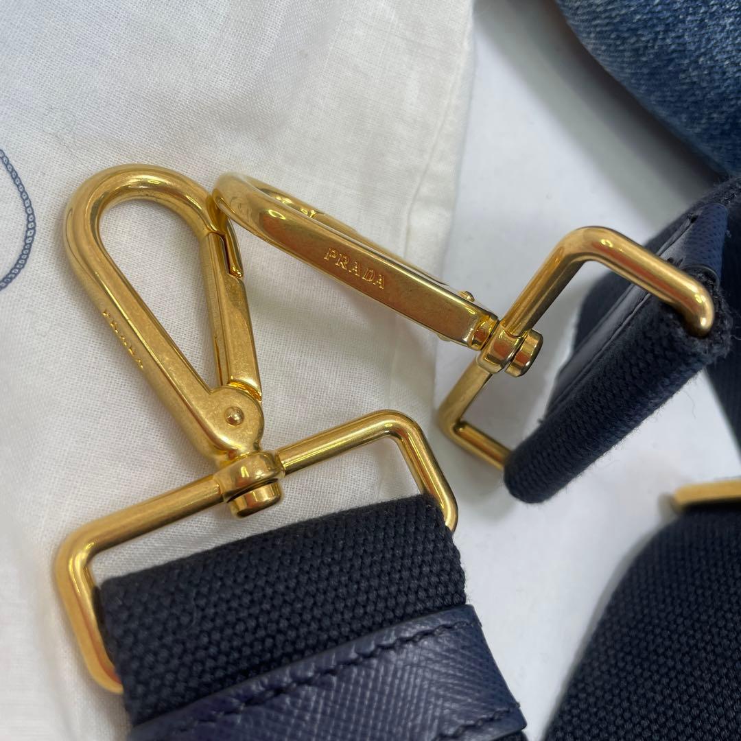 PRADA プラダ カナパ 三角ロゴ ハンドバッグ　ショルダーバッグ　2way