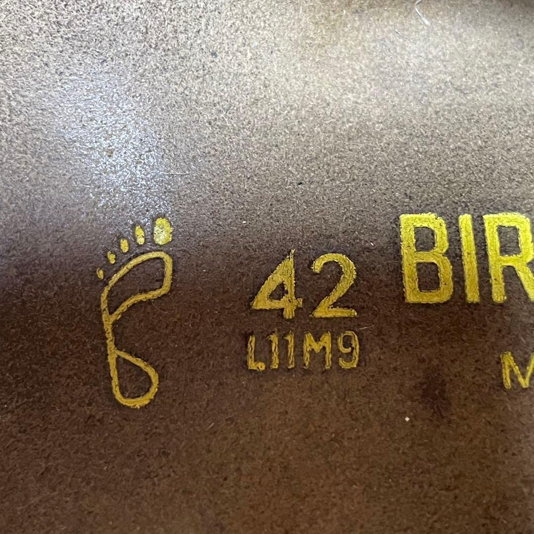 ★人気★ビルケンシュトック パサデナ【27】ブラック ドイツ製 レザー ブラック