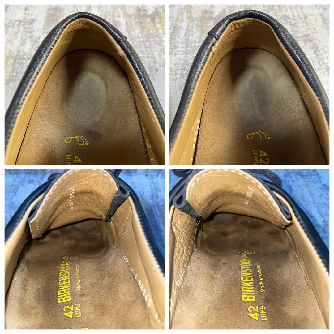 ★人気★ビルケンシュトック パサデナ【27】ブラック ドイツ製 レザー ブラック