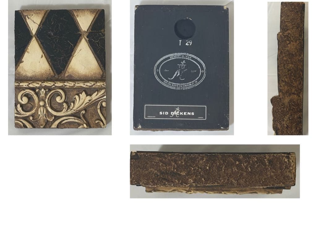 Sid Dickens メモリーブロック　4個セット　シド ディケンズ