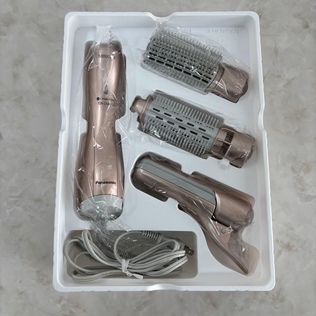 パナソニック くるくるドライヤー ナノケア EH-KN89-PN