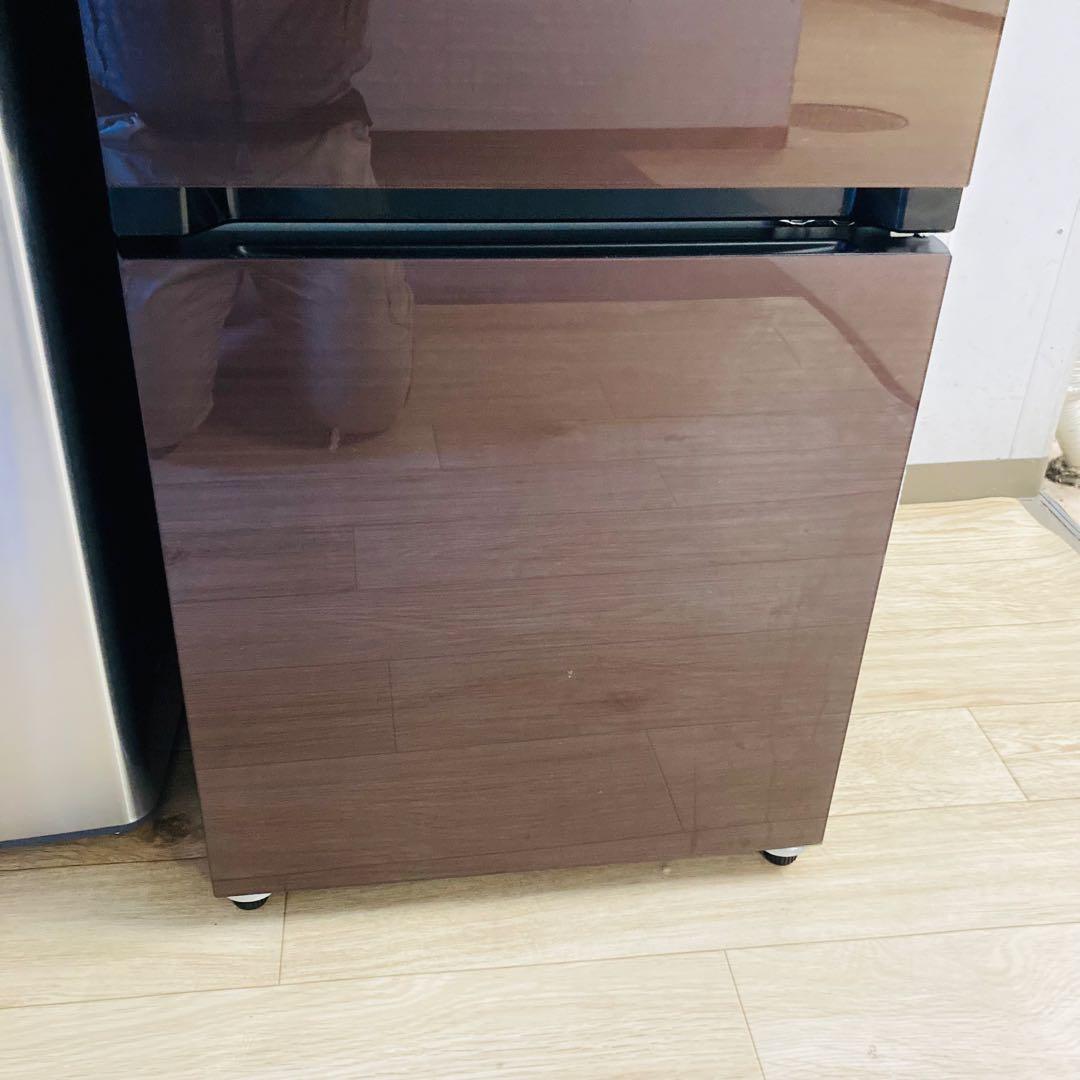 オシャレでカッコいいガラストップ冷蔵庫一人暮らし家電セット大阪、大阪近郊配送無料