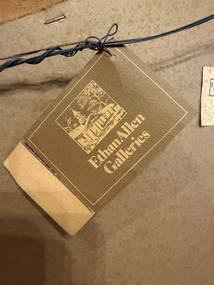 Ethan Allen イーセンアーレン ヴィンテージミラー　イタリア製