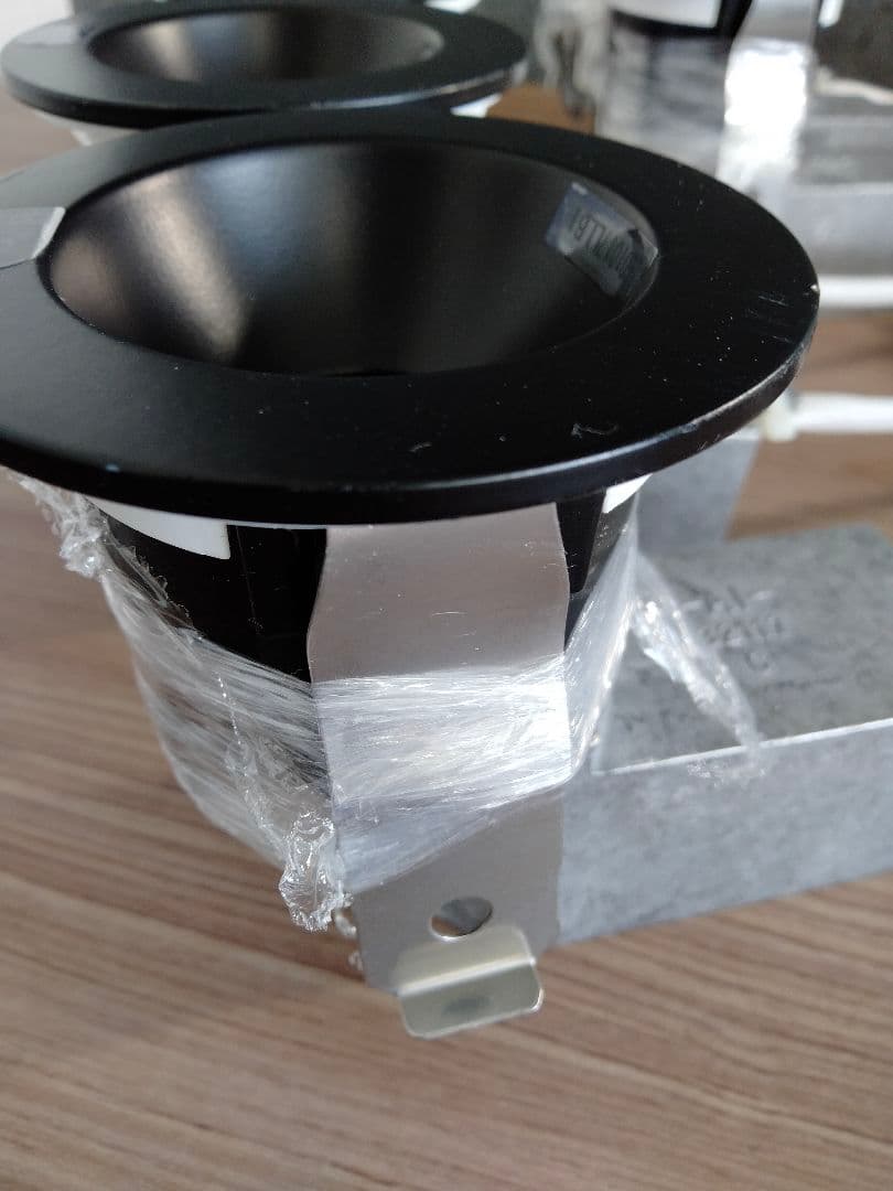 Panasonic 黒のダウンライト 6個セット22年製(Z-2504JK3)