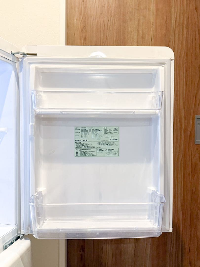 エディオンe angle冷凍冷蔵庫［2020年製］ANG-RE151-A1