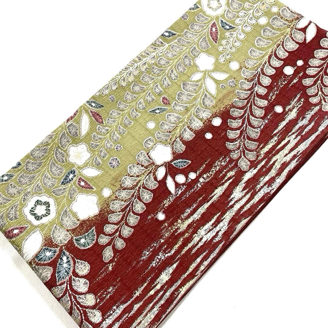 専用帯5893 5925 二点セット ●高級 正絹 全通 袋帯 辻ヶ花