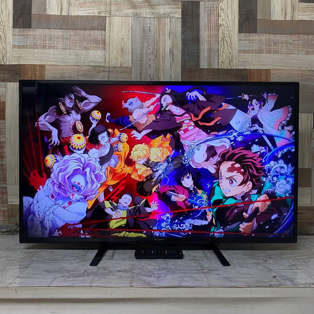 即日受渡❣️全国送料込SONY43V型ブラビアBZ30J 4Kチューナーレステレビ