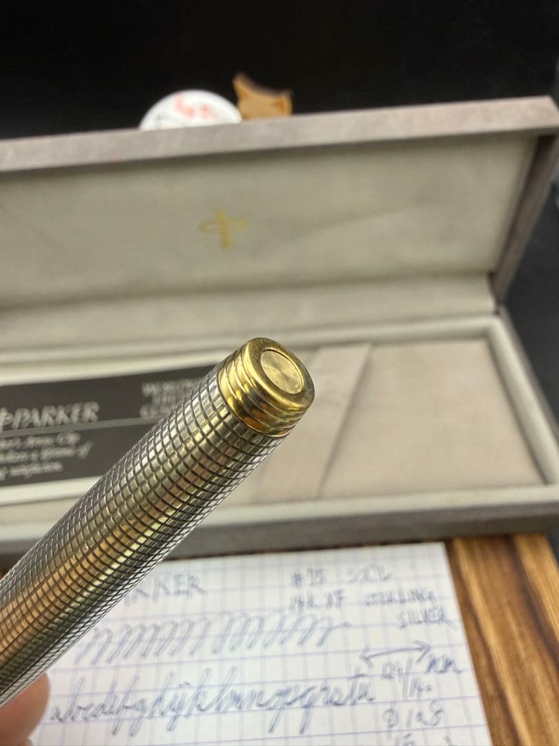 PARKER 万年筆 75 シズレ STERLING SILVER