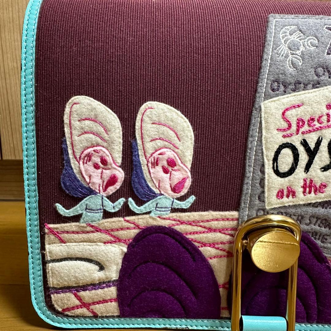 新品未使用！ オランピアルタン ディズニー アリス ヤングオイスター バッグ