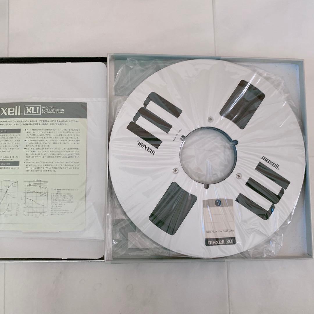 オープンリールテープ　マクセル　maxell 35-180 XLI XLII