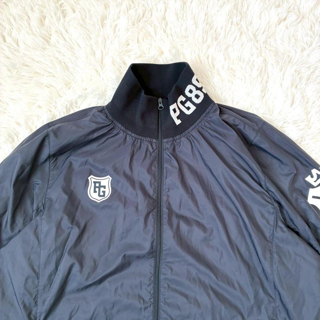 ✨美品✨パーリーゲイツ ナイロンジャケット 6 XL ロゴ 刺繍