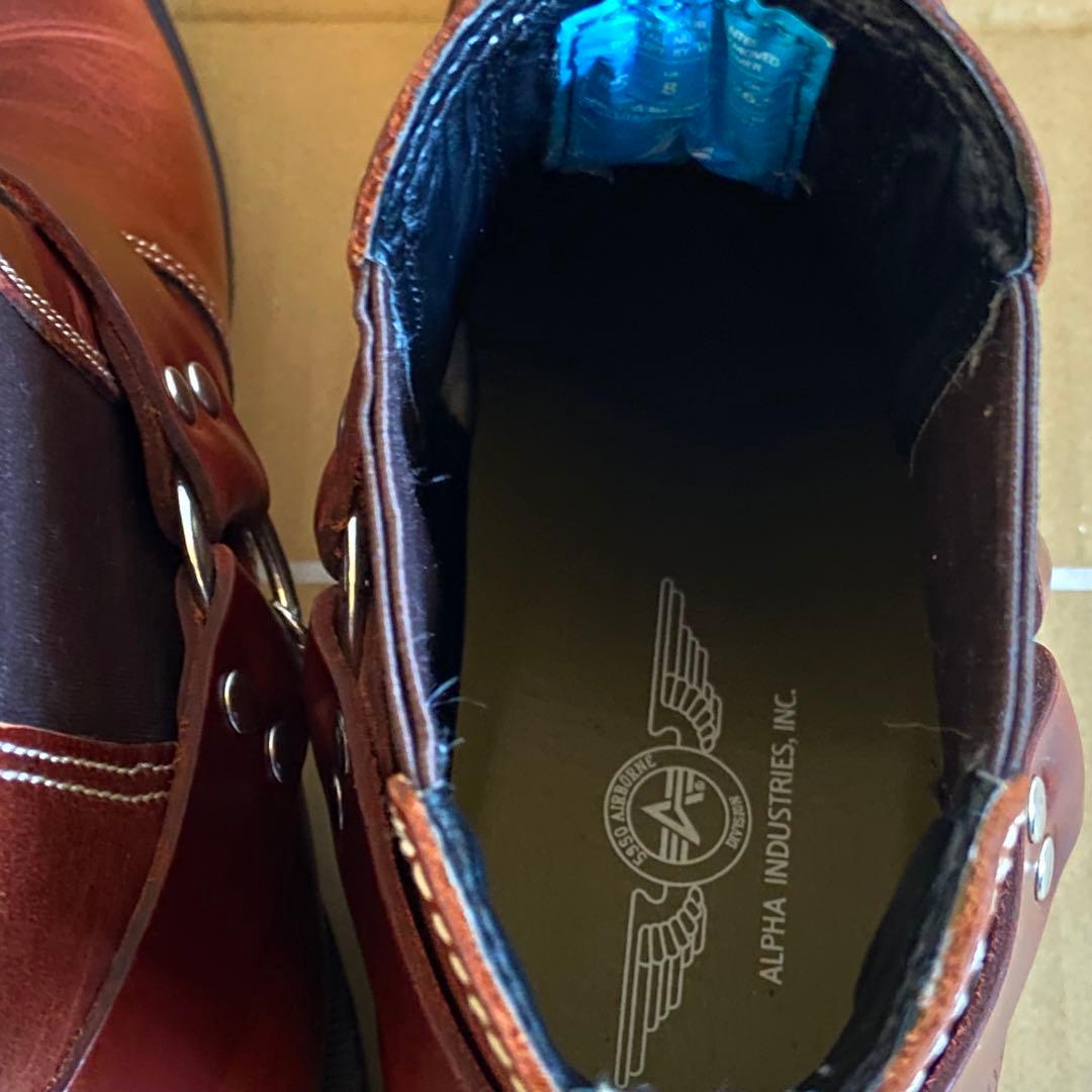 L*s様 アルファインダストリーズ サイドゴアブーツ リングブーツ メンズ