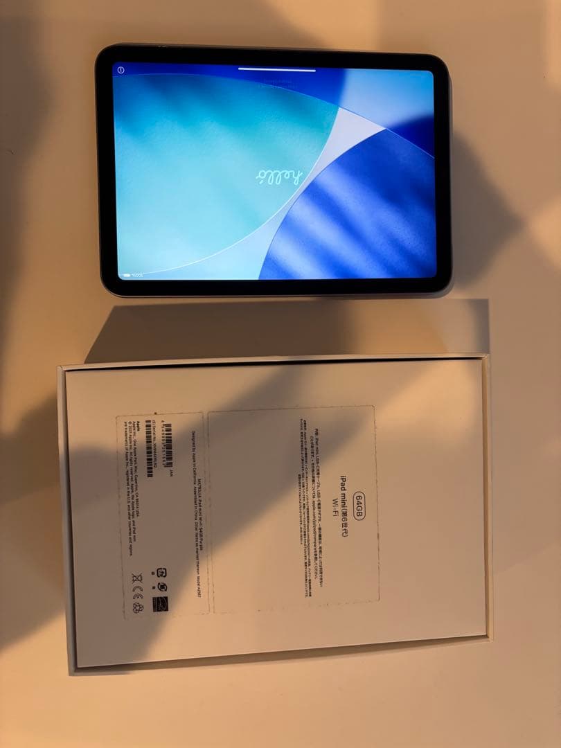 Apple iPad mini (第6世代) 64GB Wi-Fi パープル