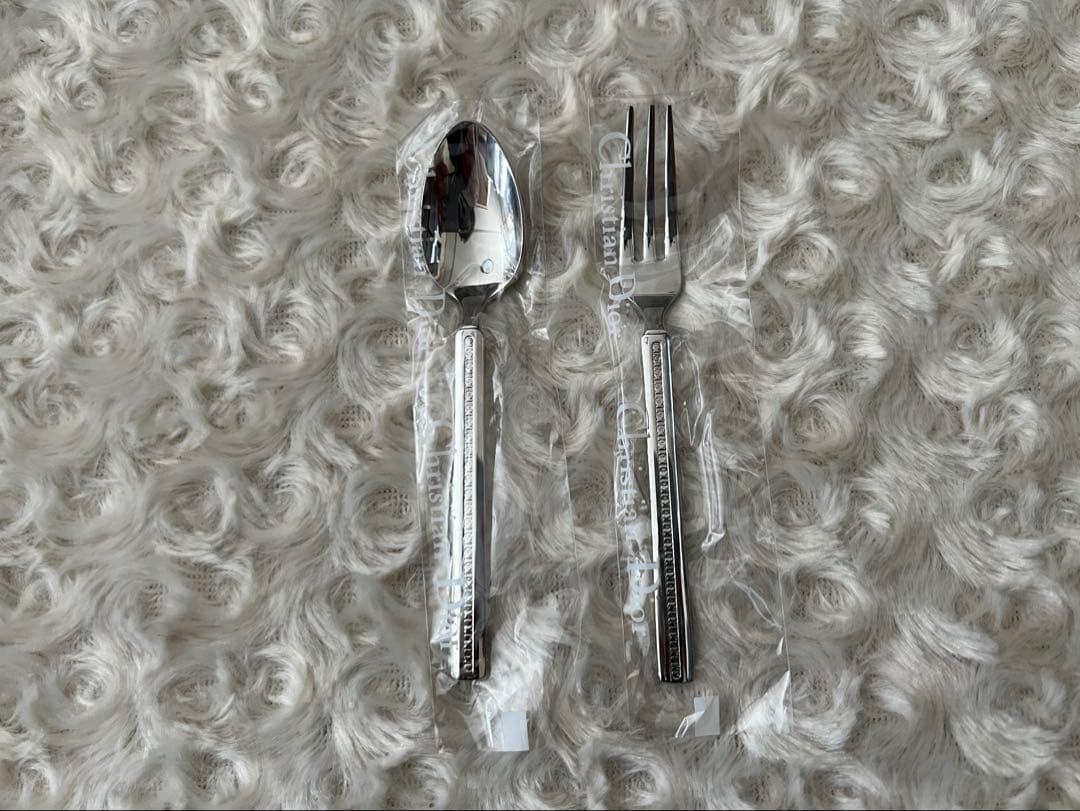 ディオール カトラリーセット　スプーン＆フォークセット〈10本セット〉ケースなし