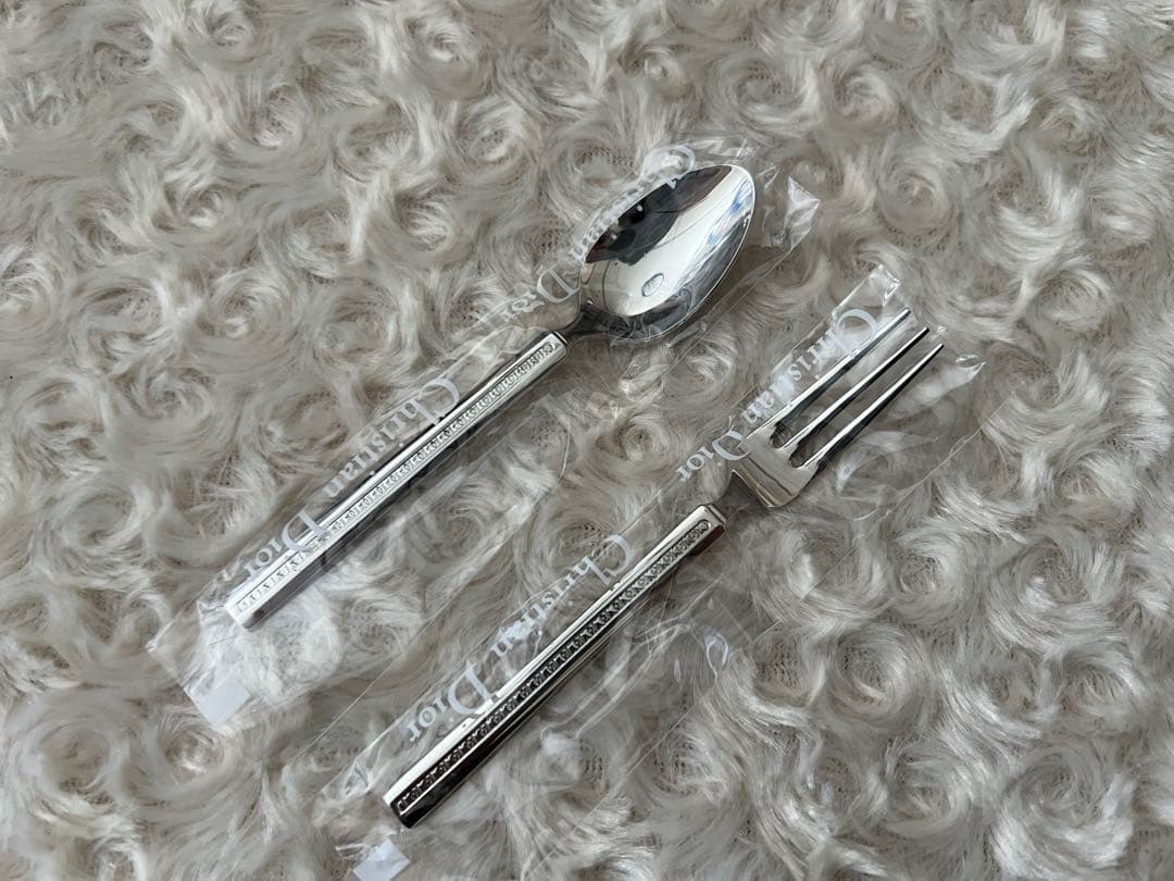 ディオール カトラリーセット　スプーン＆フォークセット〈10本セット〉ケースなし