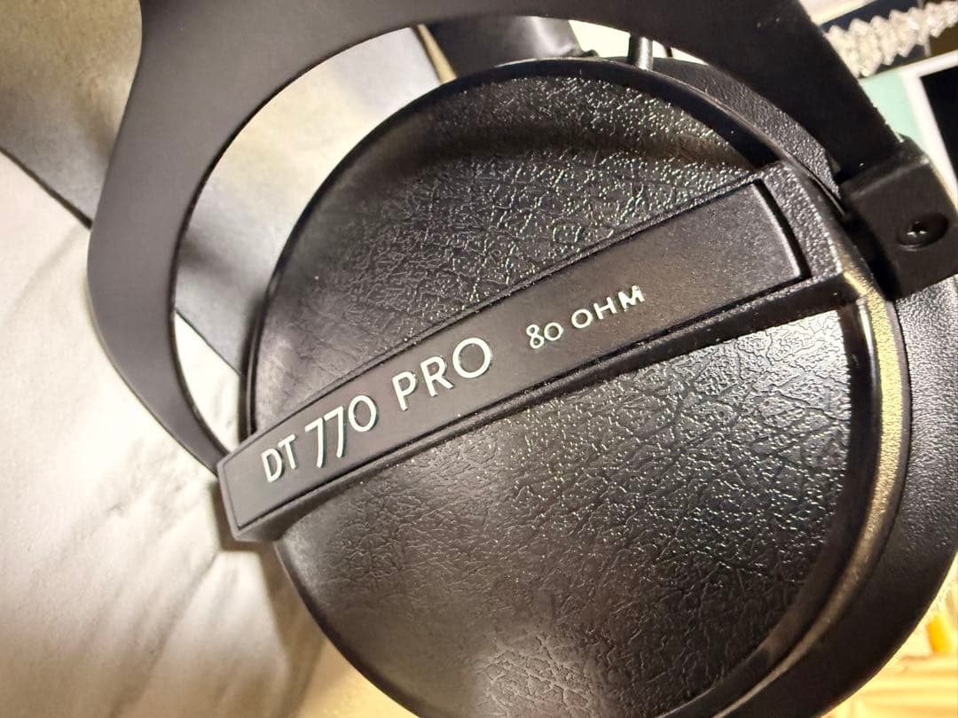 美品/Beyerdynamic DT770PRO 80Ω ヘッドフォン
