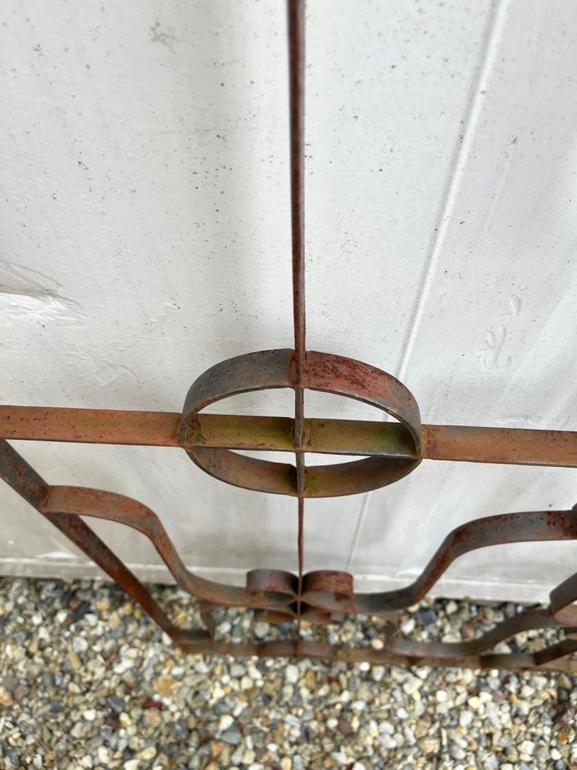 最終値下げ❗️ヴィンテージ アイアンゲート アイアンフェンス 鉄柵 門扉