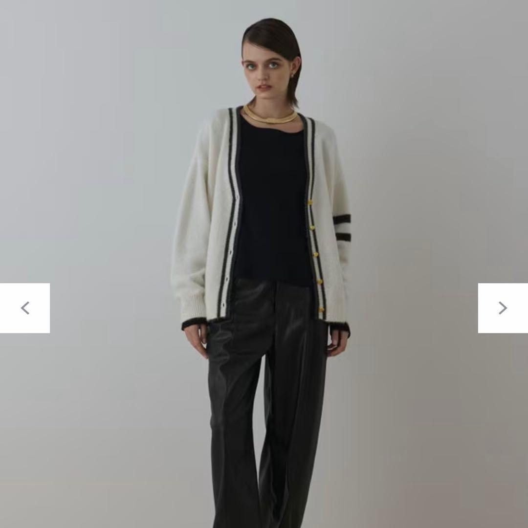 【GRACECONTINENTAL】新品未使用タグ付グリッターニットカーディガン