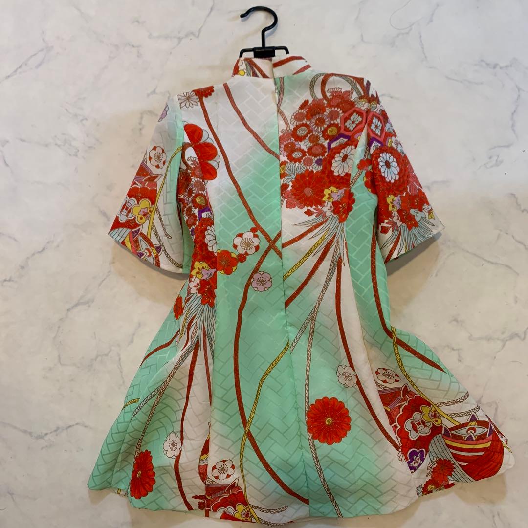 着物ワンピース