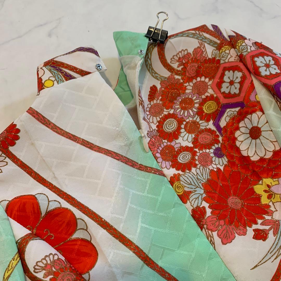 着物ワンピース