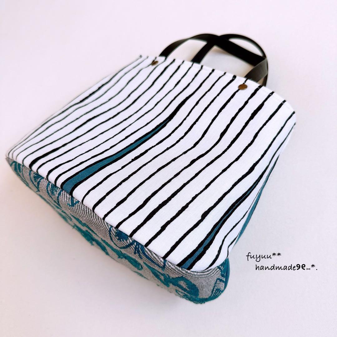 ハンドメイドꕤ︎︎ベルバッグ ミナペルホネン swing sky flower