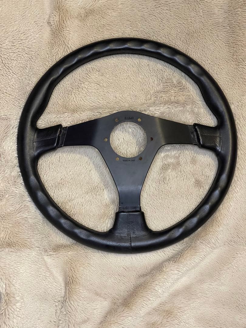 NARDI ブラック ステアリング 3本スポーク