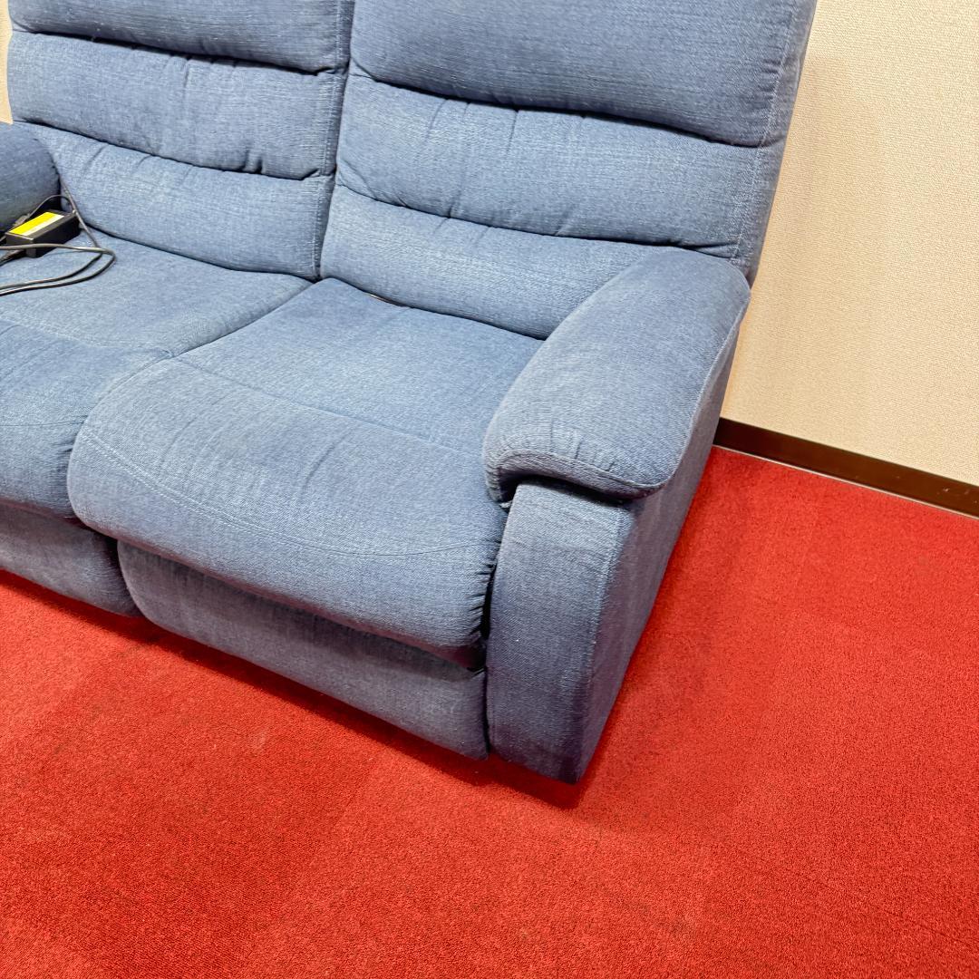東京23区送料無料　美品2P リクライニングソファー