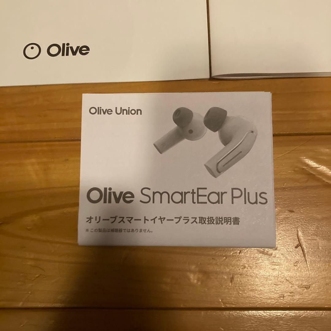 Olive ワイヤレスイヤフォン ホワイト　補聴