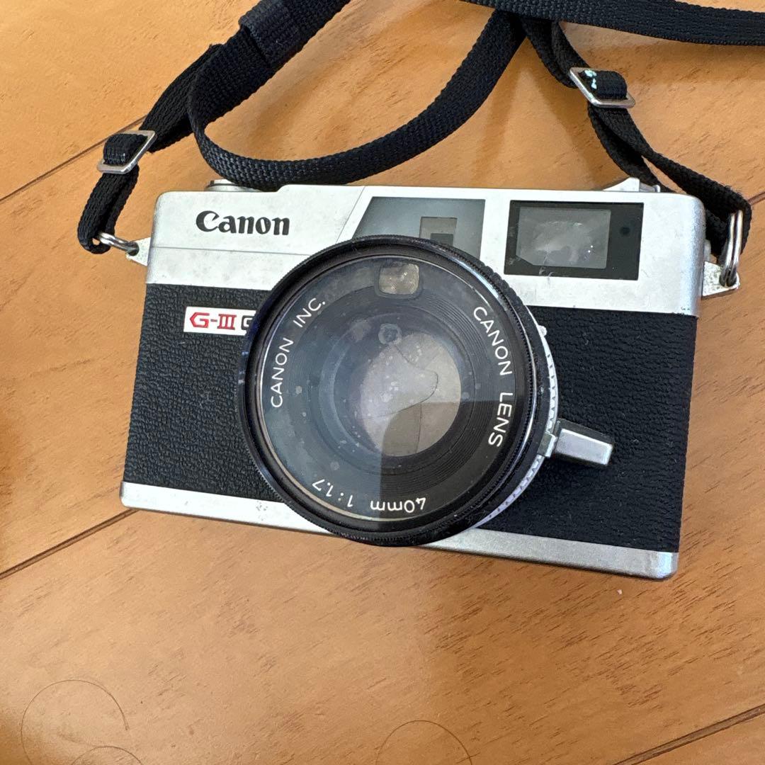 Canon G-III QL フィルムカメラ 40mmレンズ