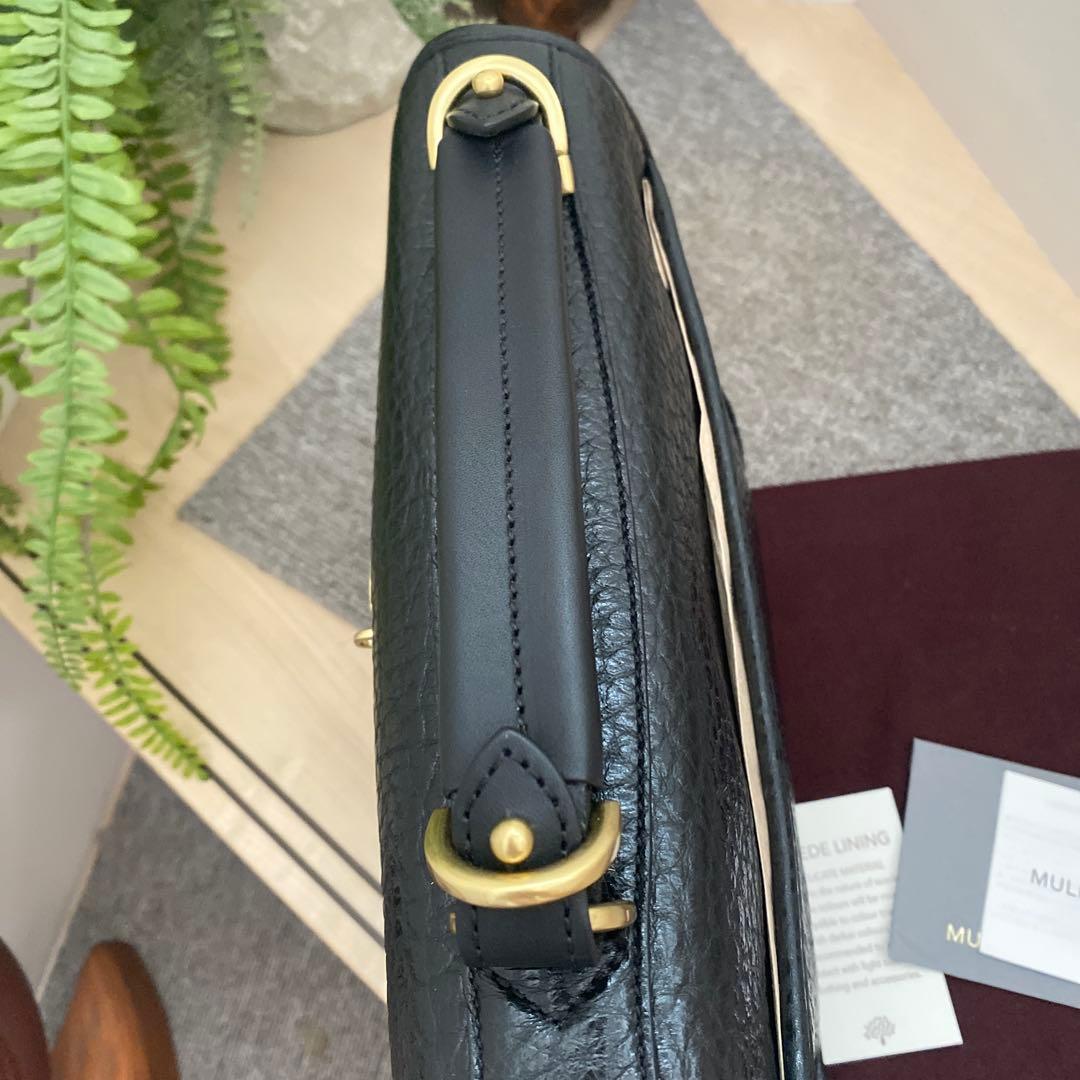 美品★mulberryマルベリー★Brynブリン★本革ハッグ★ストラップ欠品