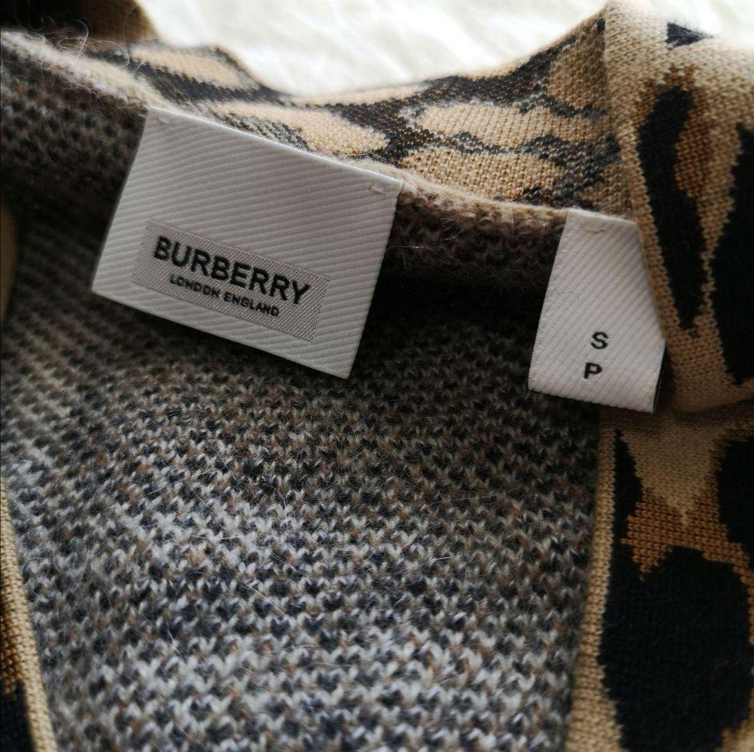 美品 BURBERRY カシミヤ モヘヤ ニット Ｓ
