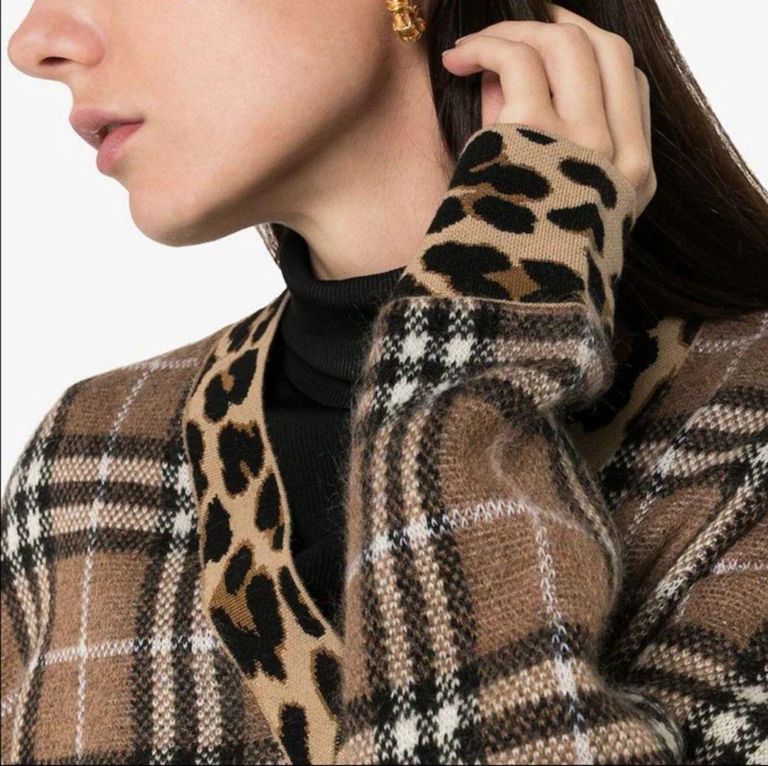 美品 BURBERRY カシミヤ モヘヤ ニット Ｓ