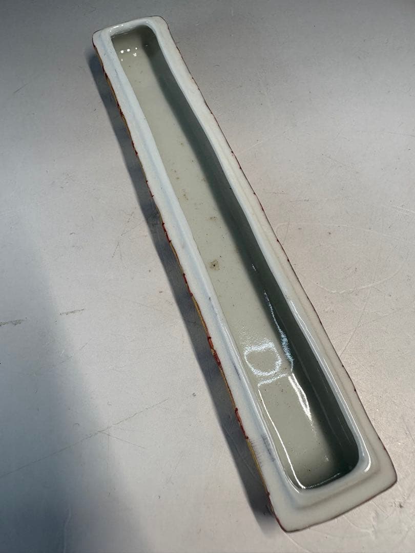 【中古品】高野昭阿弥造　色絵横笛香合　吉向孝造　太鼓蓋置〈税込•送料込〉笛や太鼓