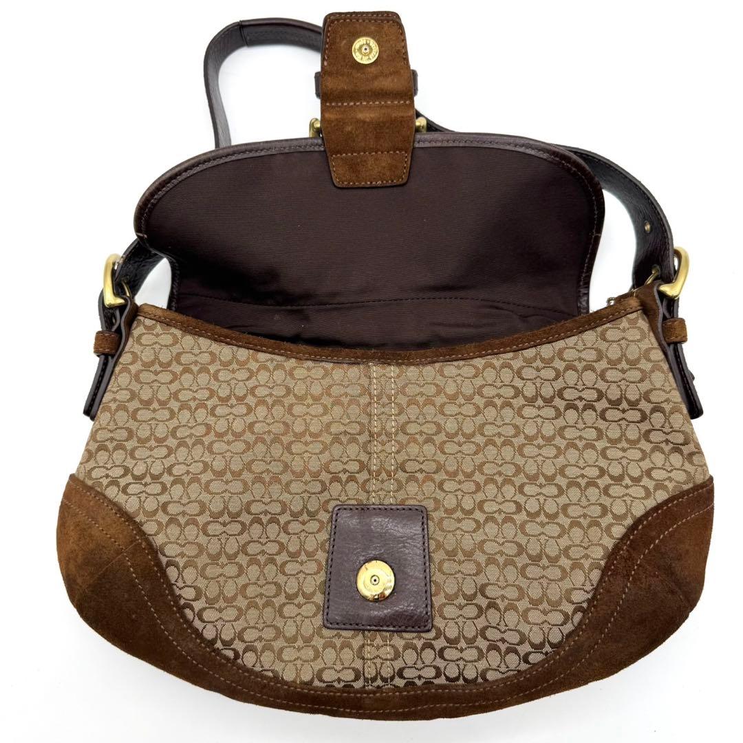 バッグ Coach Signature Soho Hobo Shoulder y2k