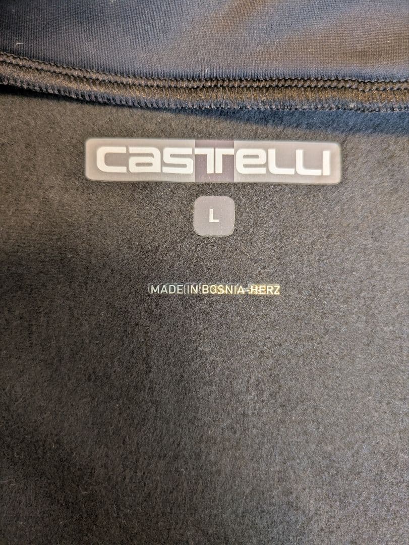 castelli　ESPRESSO THERMAL JERSEYサイズL