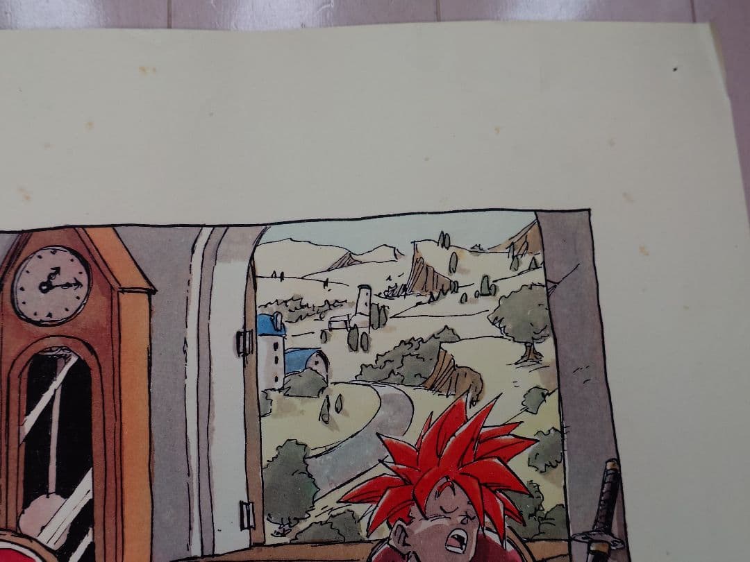 【鳥山明の世界】複製原画ポスター　B2サイズ　クロノトリガー