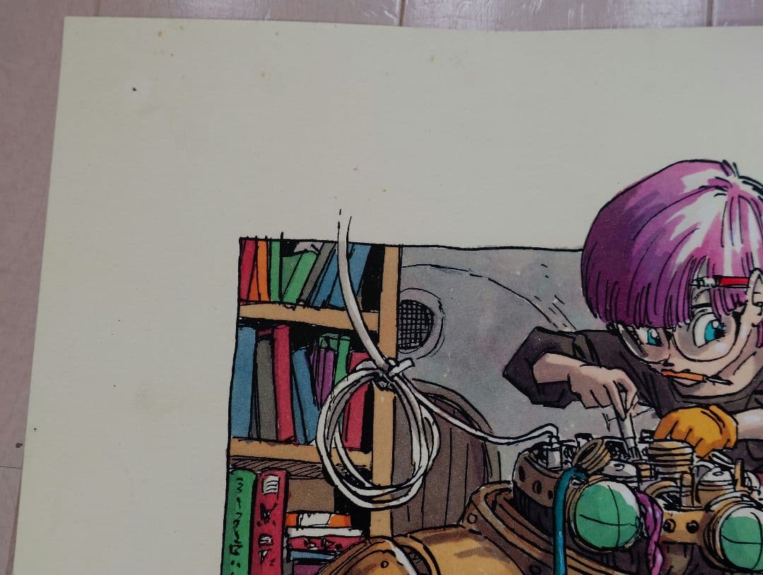 【鳥山明の世界】複製原画ポスター　B2サイズ　クロノトリガー