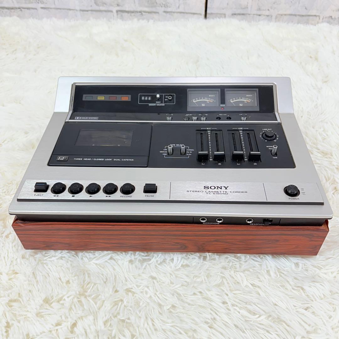 SONY カセットデッキ TC-6150SD オーディオ機器 ソニー 現状販売