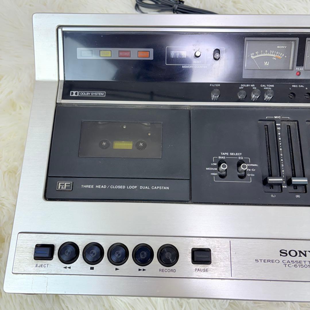SONY カセットデッキ TC-6150SD オーディオ機器 ソニー 現状販売